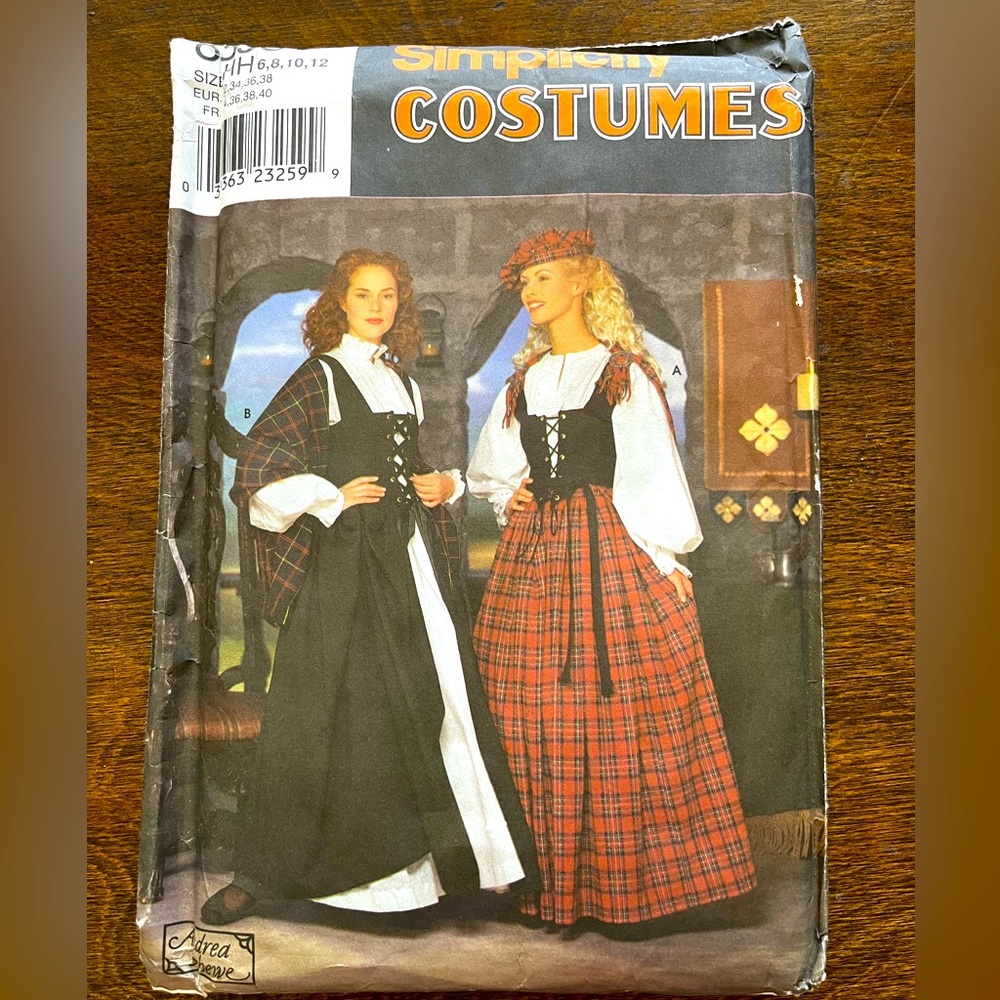 Highland Scottish Dress Pattern